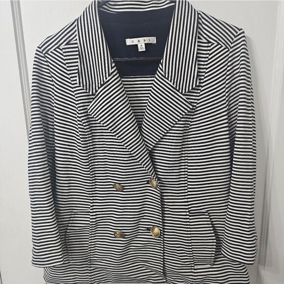 CAbi nautical blazer sz small. In great condition - Picture 6 of 7